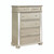 Heidi 5-Drawer Chest Metallic Platinum