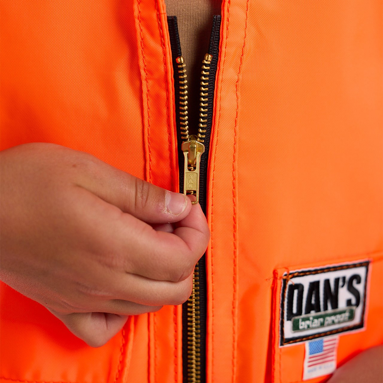 Kid's Blaze Orange Vest Circle G Hunting Store, Ohio - Main Image