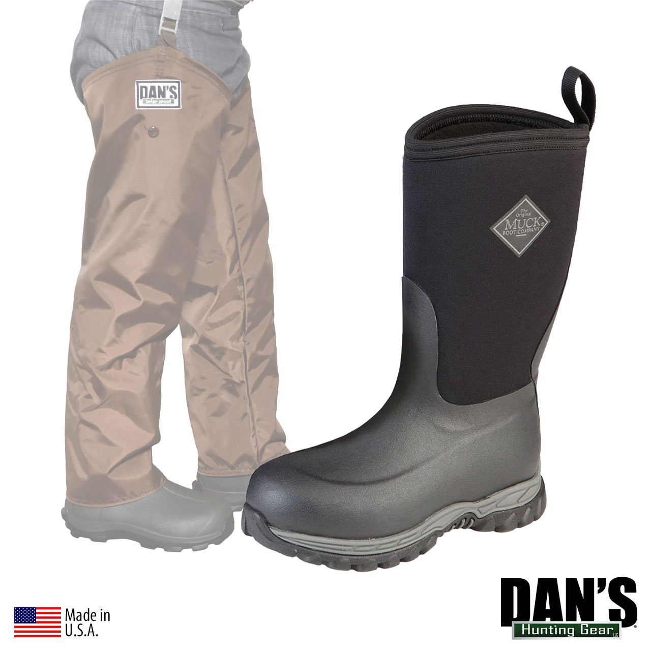 Kid's Muck Rugged II Boot w/ Waterproof Chaps