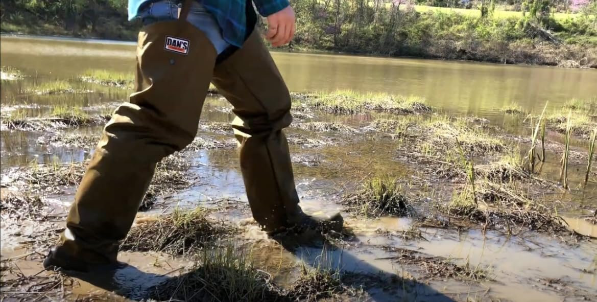 Dry Shod Steel Toe, Hi boot, with Snake Protector Frogleg| Dan's