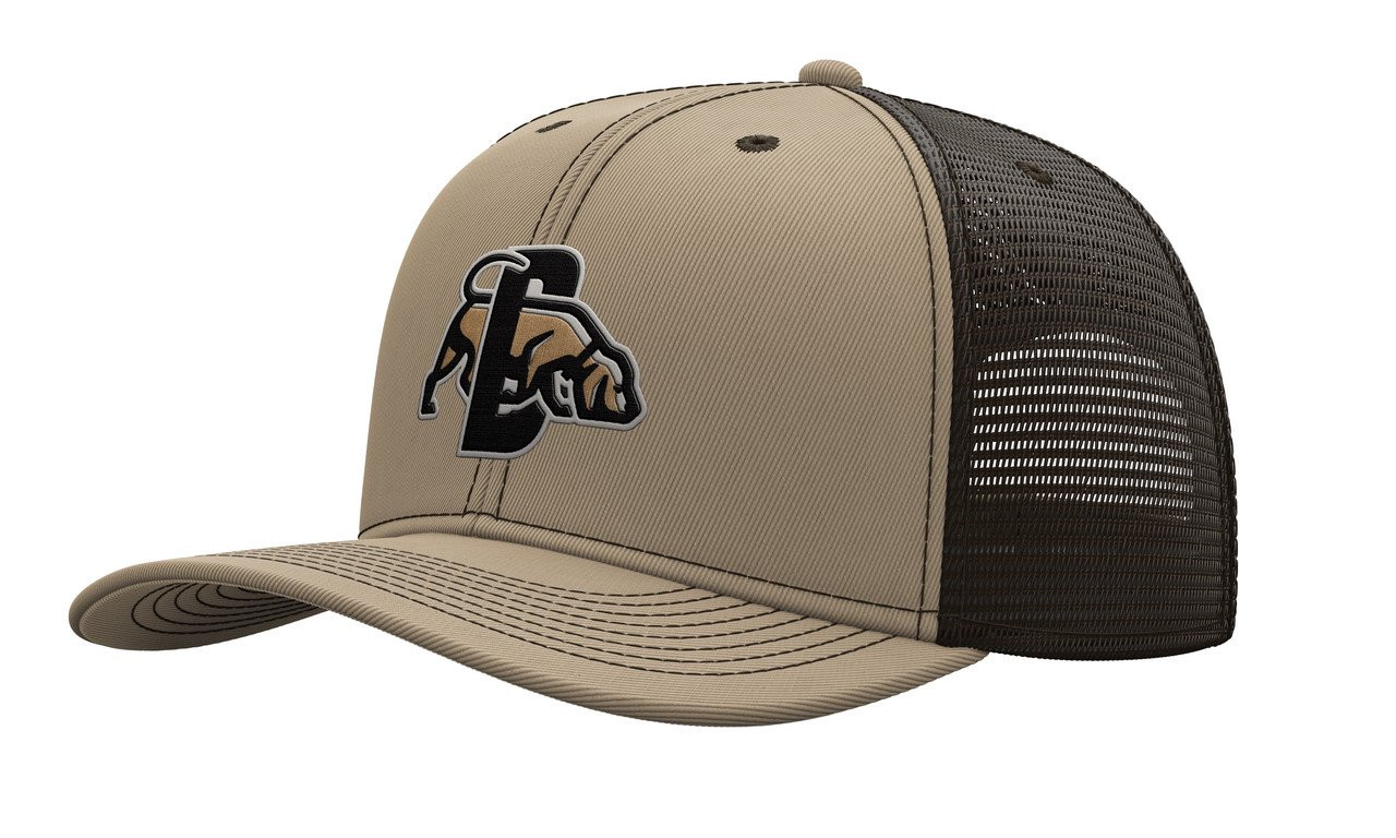 Dan's Richardson Trucker Hat - Tan/Black