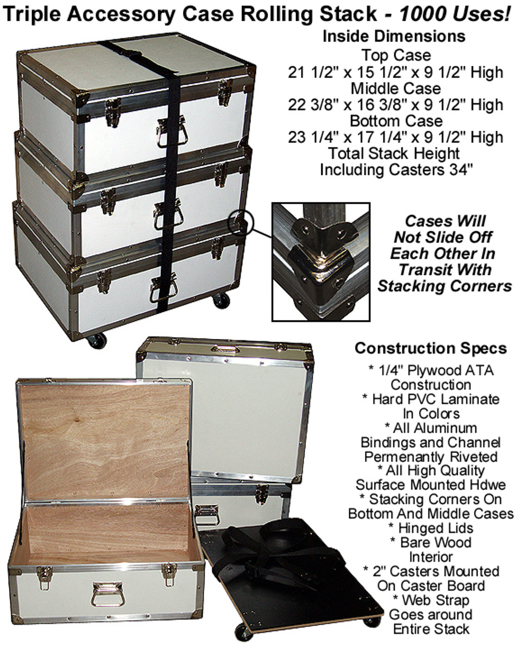 Triple Accessory Case Rolling Stack! 1/4