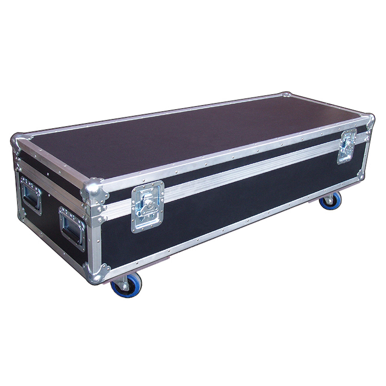 False Cable Trunk 'Mini Size' 30x22 ATA Case - Heavy Duty 3/8 Ply w/Wheels - Standard High - Truck Pack Size