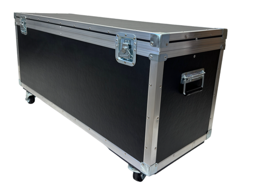 Shipping and supply trunk with wheels
