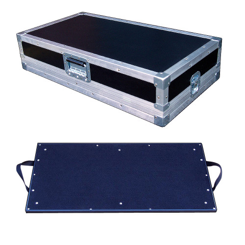 Effect Pedal Board Inside 3/8" Ply ATA Case - 3 Sizes Start @ $219.99