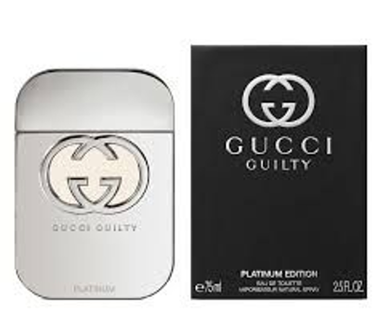 Gucci Guilty Platinum 2.5oz Perfume For 