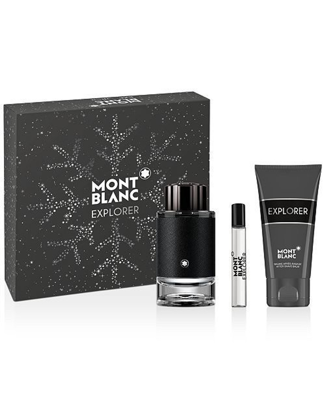 Mont Parfum Men De 3pcs Explorer Set Blanc Eau
