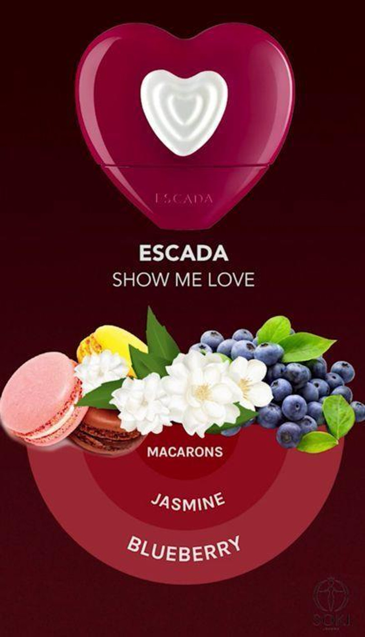 Show Me Love Escada Limited Spray Edition 3.4OZ Parfum