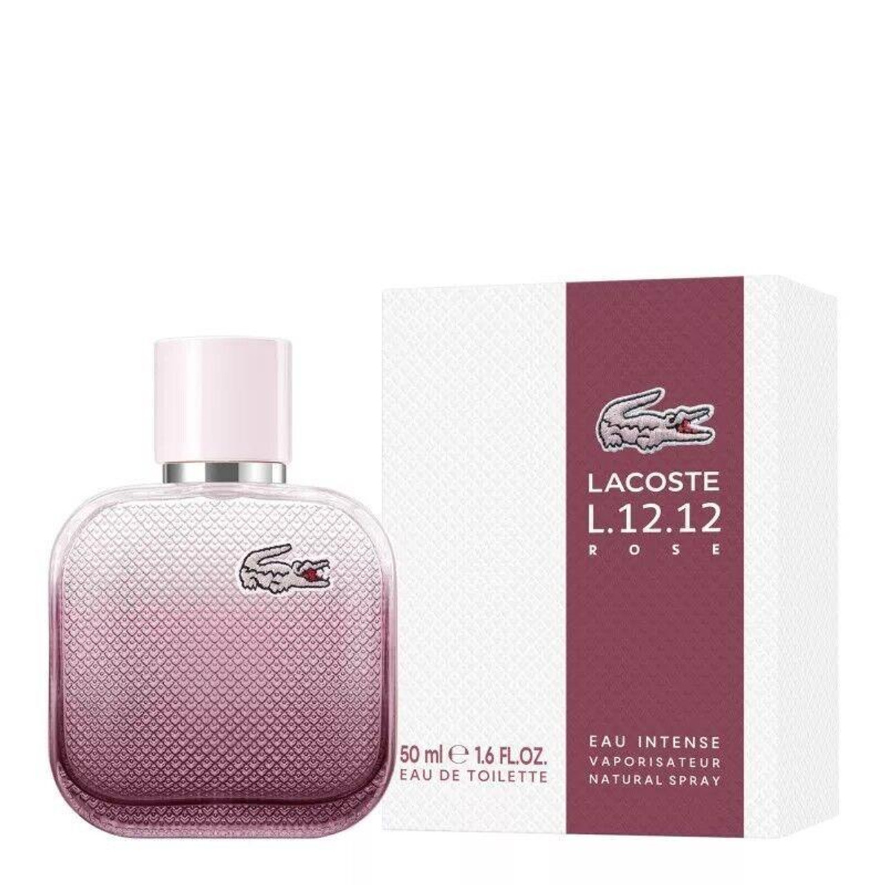 L.12.12. Rose Eau Intense by Lacoste 3.3OZ WOMENS PERFUME