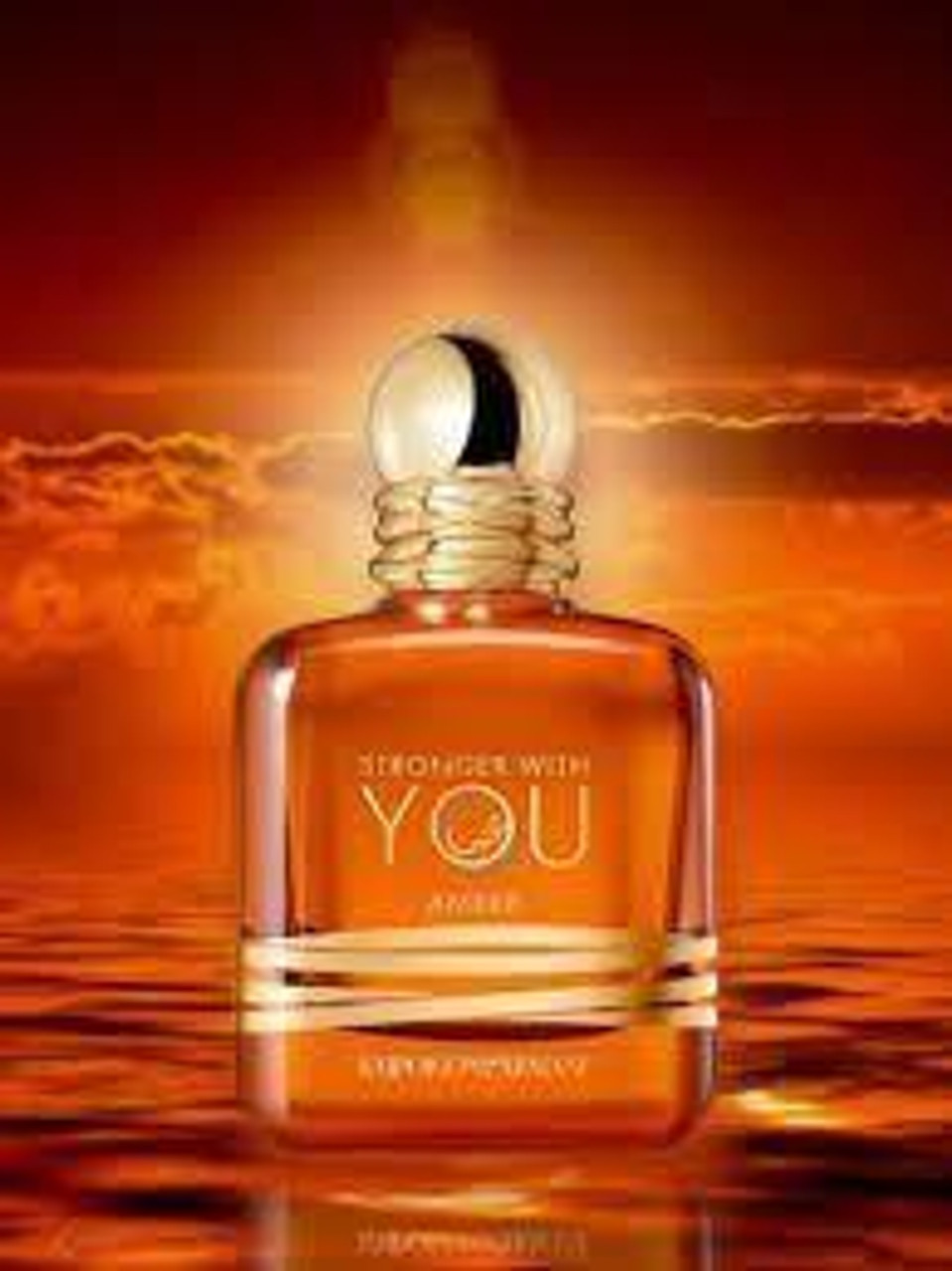 STRONGER WITH YOU AMBER Giorgio Aramani 1.7OZ Mens Parfum Spray