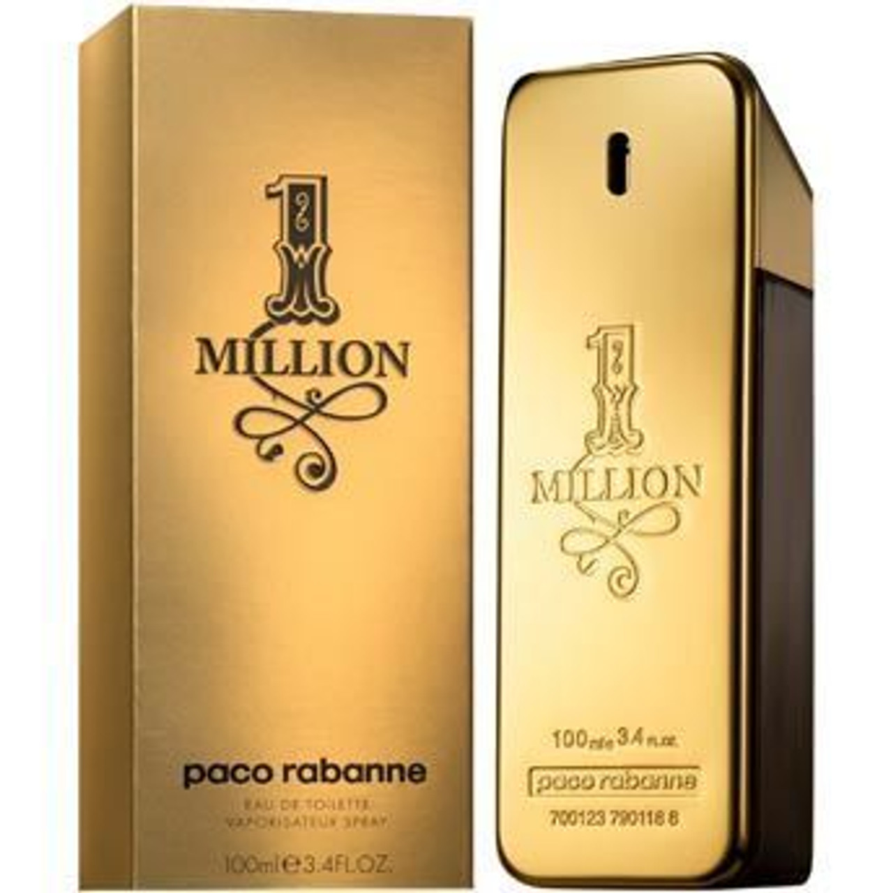 1 Million by Paco Rabanne 3.4oz Eau De Toilette Spray Men