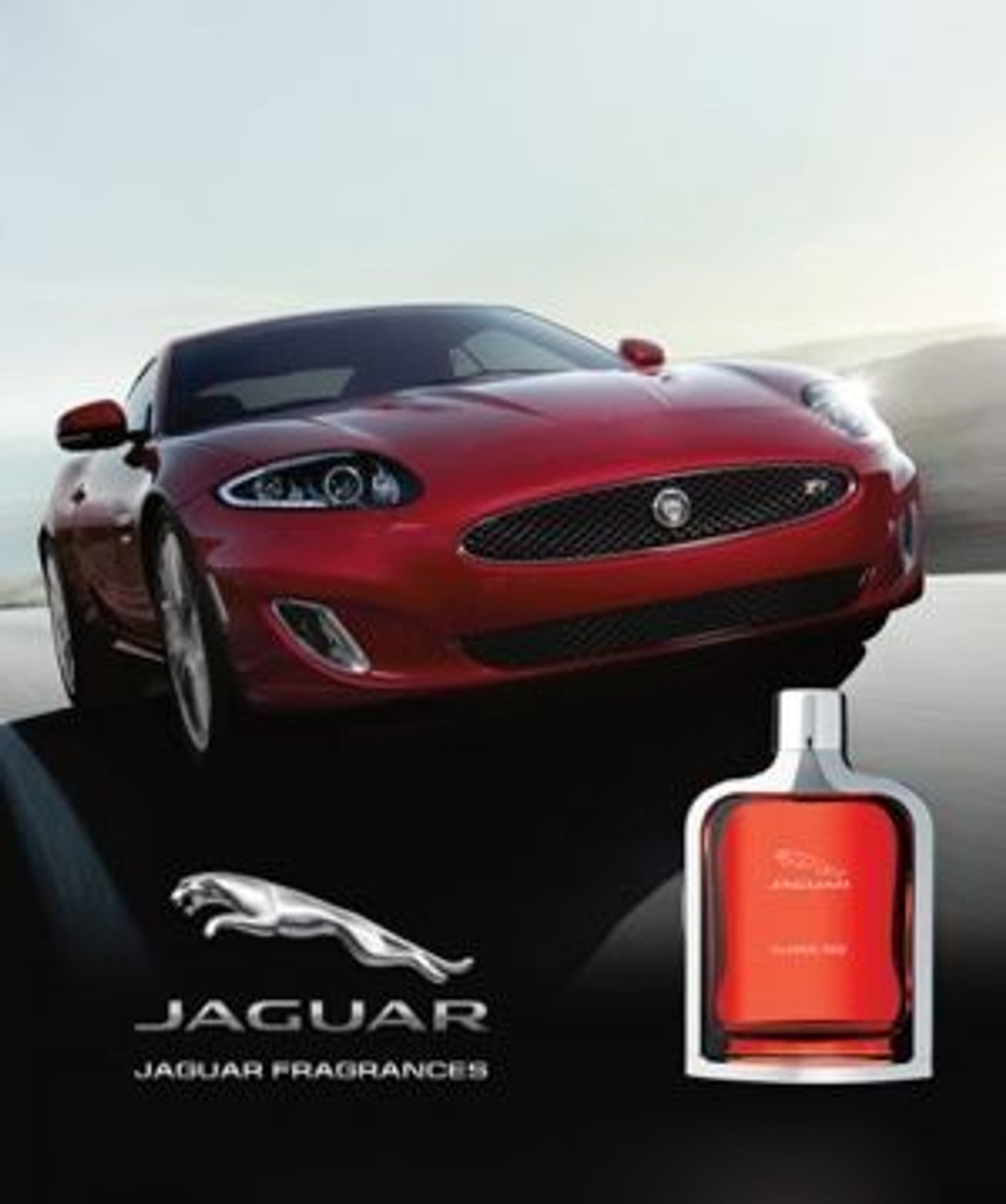 Jaguar Classic Red 3.4oz Eau De Toilette Spray Men