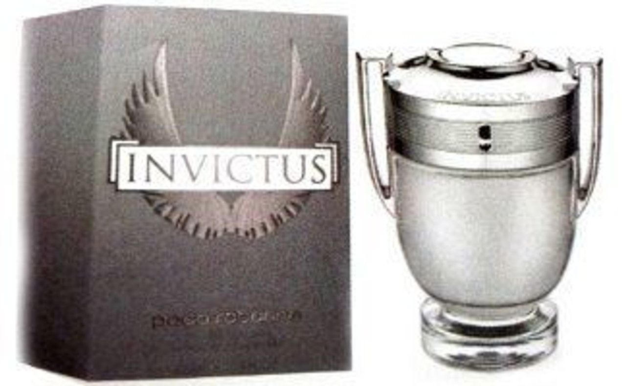 Invictus by Paco Rabanne Eau De Toilette Spray For Men 3.4oz