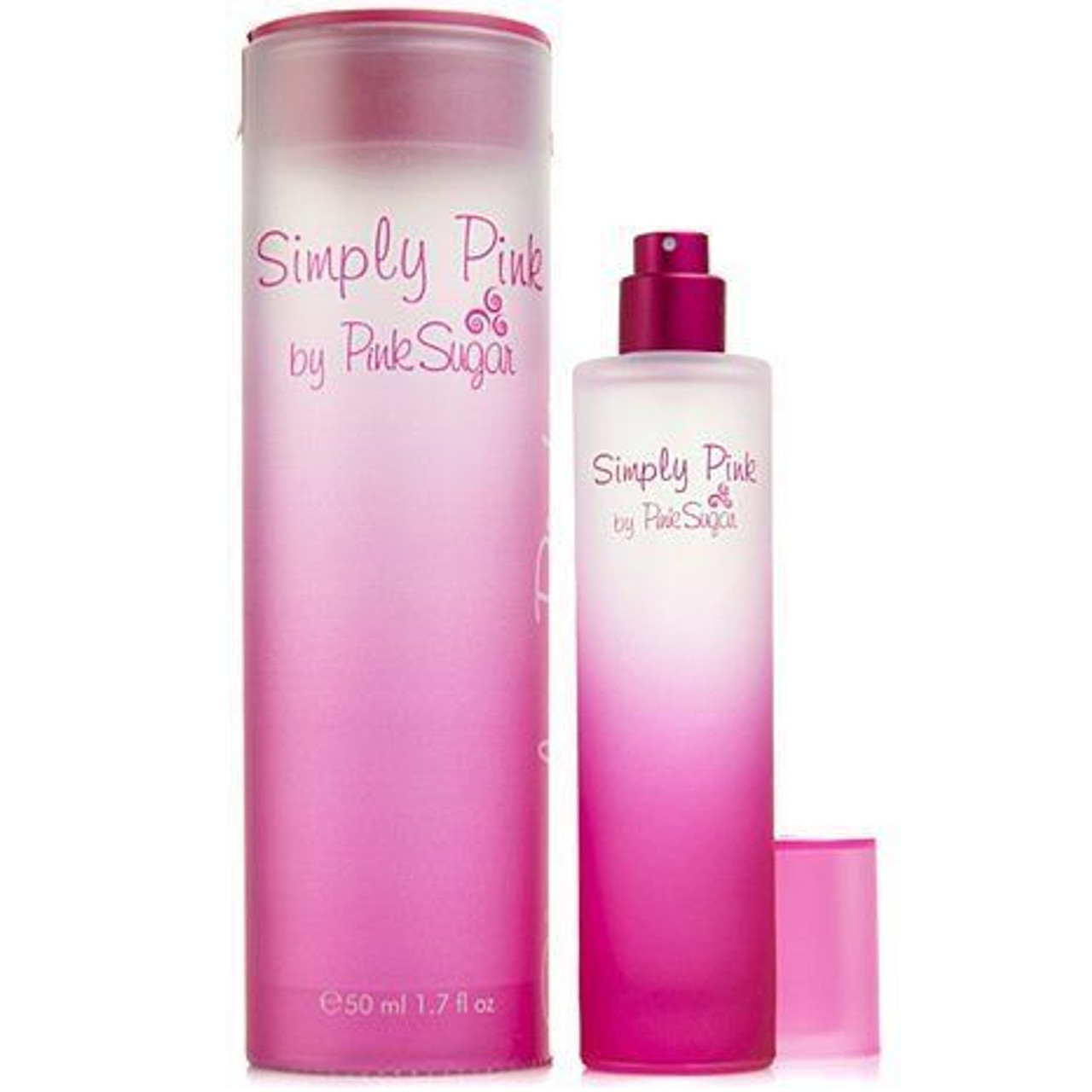 Aquolina Women's Pink Sugar Simply Pink Eau De Toilette Spray - 3.4 fl oz bottle