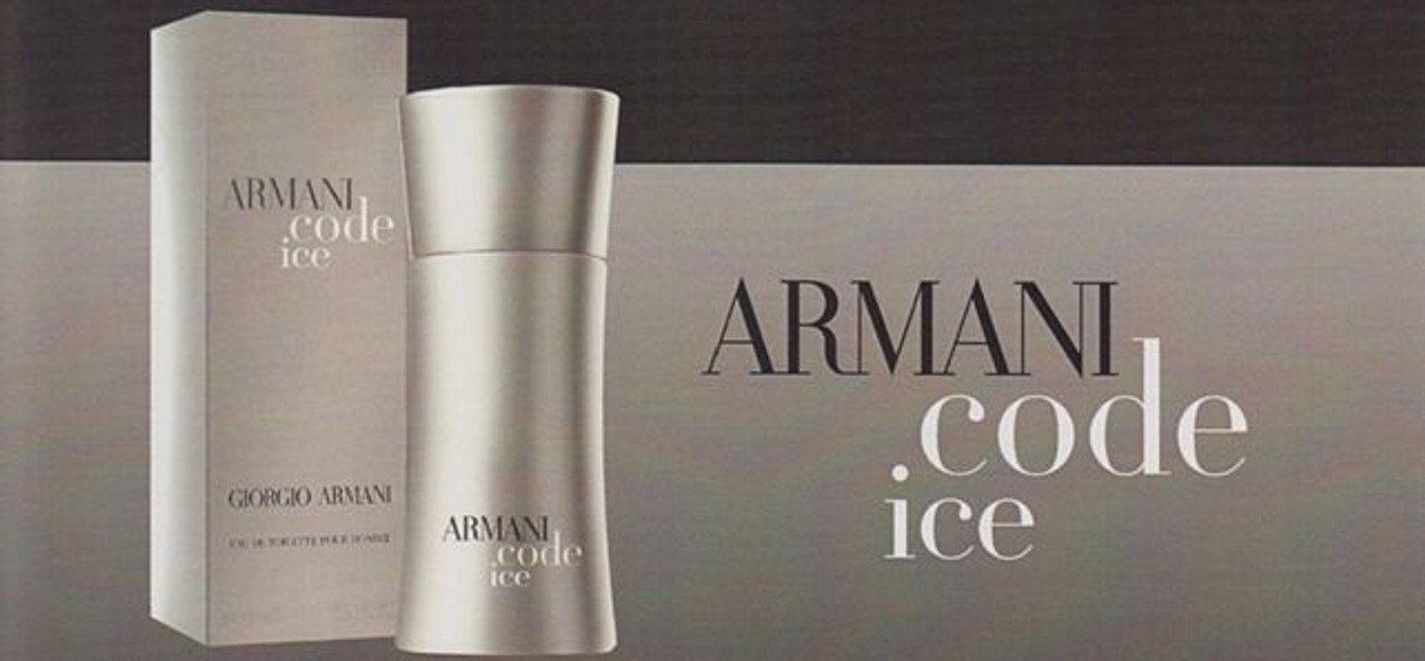 armani ice code perfume