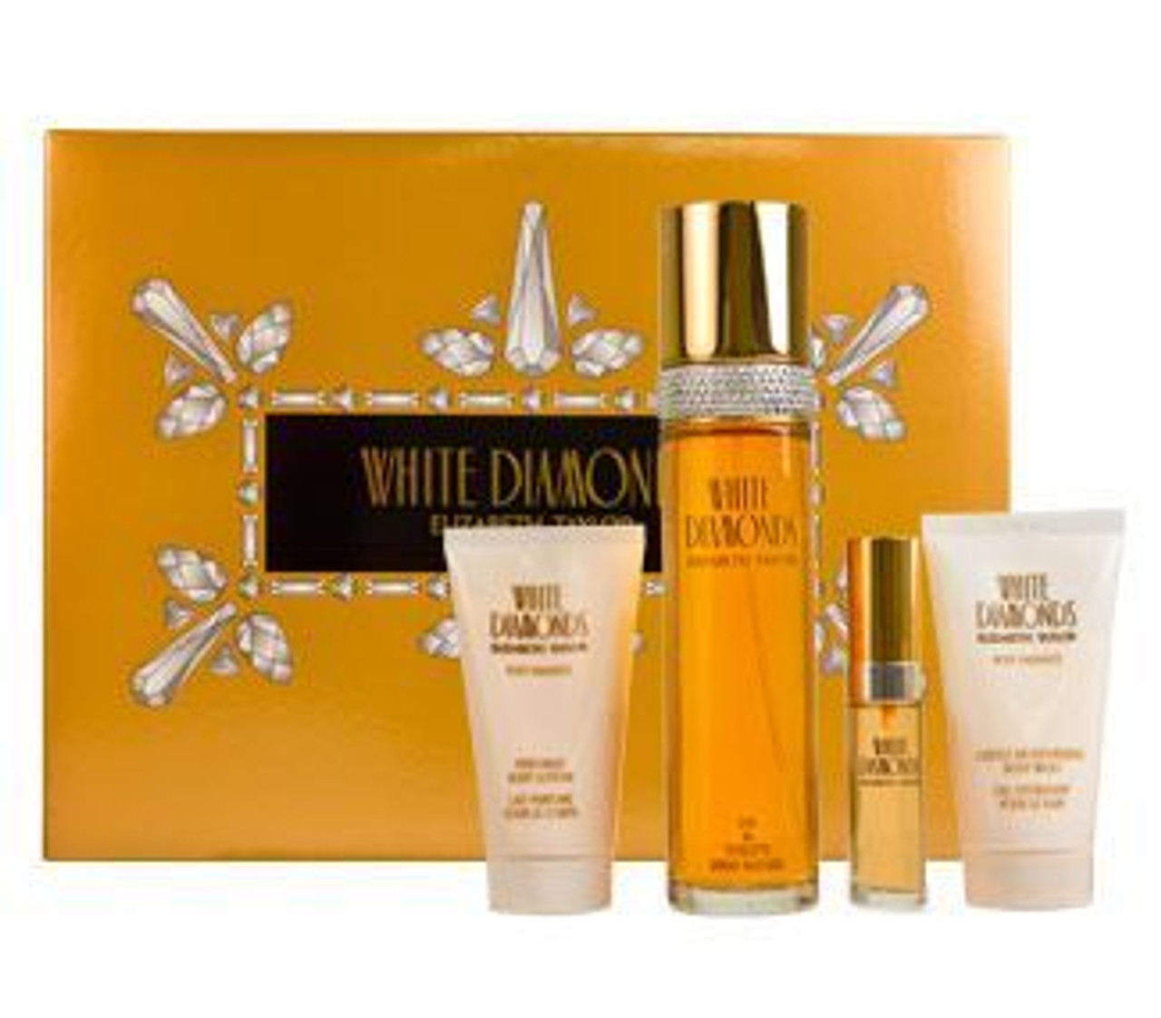 white diamond gift sets elizabeth taylor