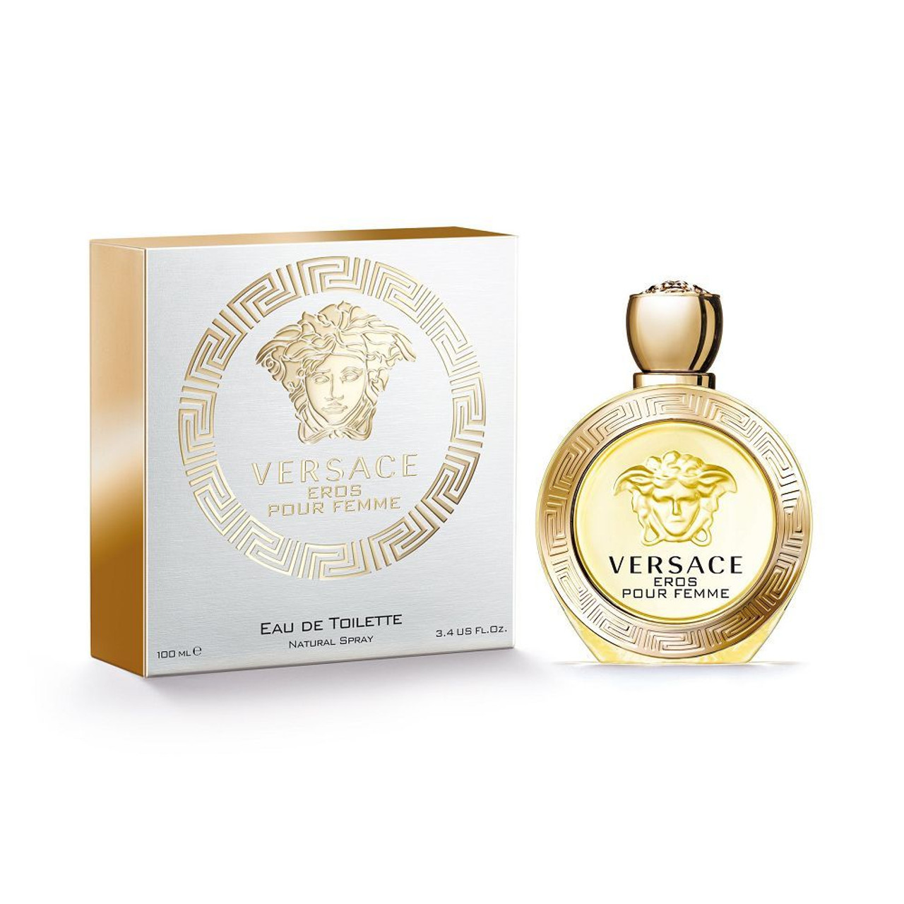 Versace Eros Pour Femme Eau De Toilette Spray For Women 1.0oz