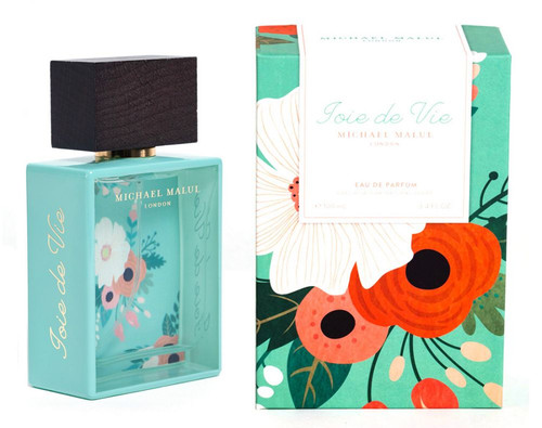 Jolie De Vie Michael Malul Eau De Parfum  3.4oz-stylish long-lasting women’s fragrance in an elegant perfume bottle