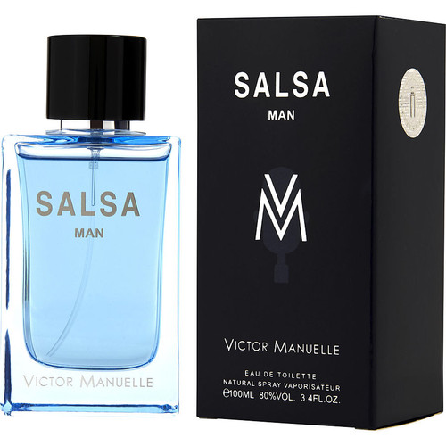 Salsa Man Victor Manuelle Eau De Toilette Spray Men 3.4oz