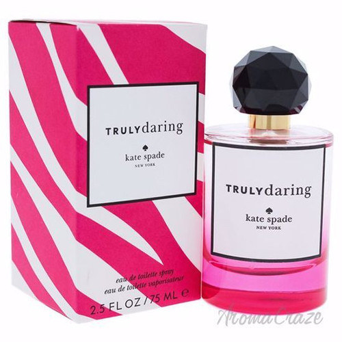 Truly Daring Eau de Toilette 2.5oz by Kate Spade, celebrity-style women’s designer perfume in an elegant bottle