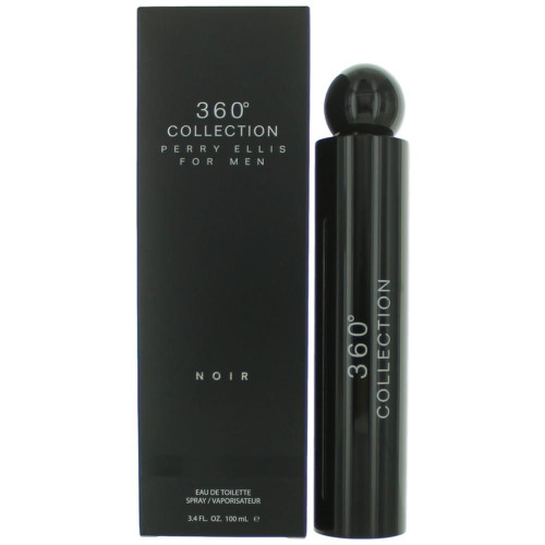 360 Collection Noir by Perry Ellis Eau De Toilette 3.4oz-men’s designer fragrance bottle