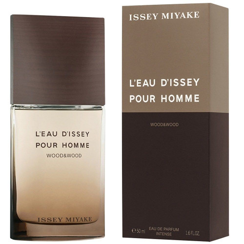 L'Eau d'Issey pour Homme Wood & Wood  Eau De Parfum 3.3oz-men’s designer fragrance bottle