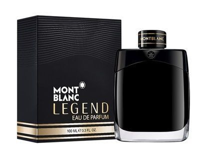 Mont Blanc Legend Eau De Parfum 3.3oz long-lasting men’s fragrance bottle black luxury Perfume