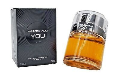 Unpredictable You by Glenn Perri Eau de Parfum 3.4oz long-lasting men’s fragrance in stylish perfume bottle