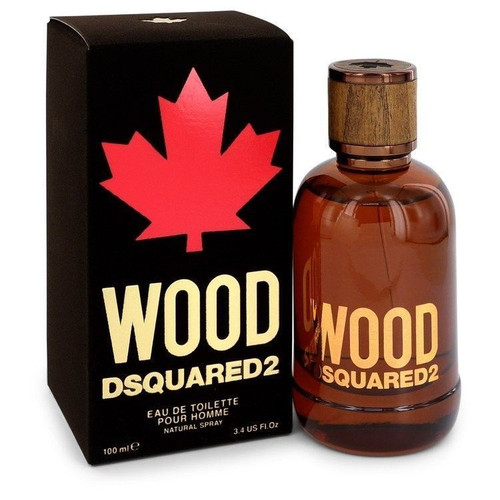 Wood  Pour Homme by Dsquared2  Eau de toilette 1.0oz cologne-men’s fragrance bottle front view
