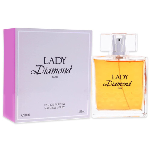 Lady Diamond Karen Low Eau De Parfum 3.4oz – women’s icy-fresh, elegant, and long-lasting designer fragrance in a sleek bottle