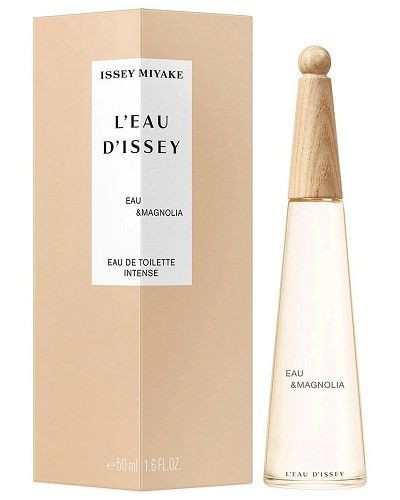 L'Eau d'Issey Eau & Magnolia Eau de Toilette Intense 3.3oz- Hollywood-inspired, elegant, long-lasting designer fragrance in a sleek perfume bottle