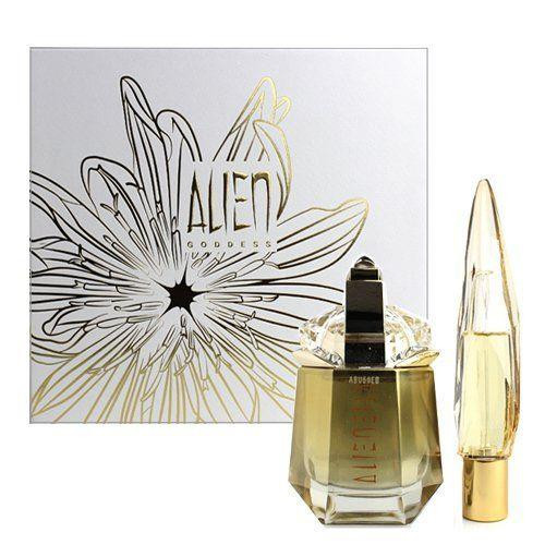 Alien Goddess by Mugler 1.0oz EDP 2-piece gift set – long-lasting women’s perfume with travel spray.