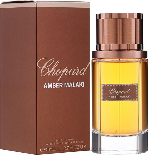 Amber Malaki Chopard 2.8oz EDP – long-lasting luxury unisex perfume in an elegant bottle
