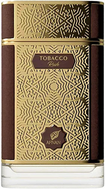 Tobacco Rush Afnan 3.4oz EDP-Long-lasting unisex perfume for daily wear