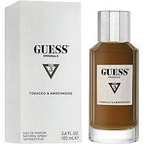Tobacco & Amberwood by Guess 3.4oz Eau de Parfum Spray – Unisex Fragrance