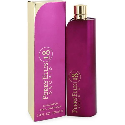 18 Orchid by Perry Ellis Eau De Parfum – Floral Perfume for Women