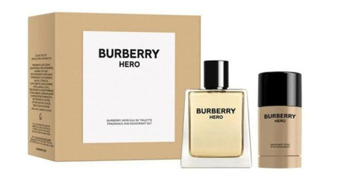 Burberry Hero 3.3oz Men Deo Set