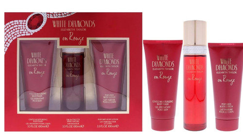 White Diamods En Rouge Set 3pcs