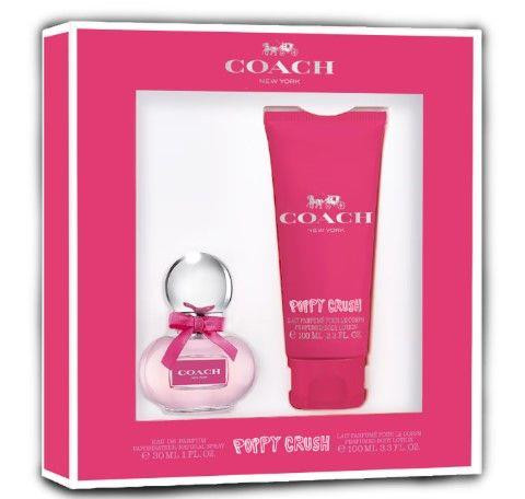 Coach Poppy Crush 2PC Set Women