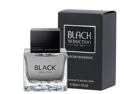 Black Seduction  by Antonio Banderas 3.4oz Eau De Toilette Spray Men