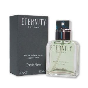 Eternity by Calvin Klein 3.4oz Eau De Toilette Spray Men