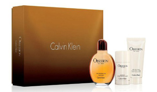 Obsession by Calvin Klein 3pc 4.0oz Gift Set Men