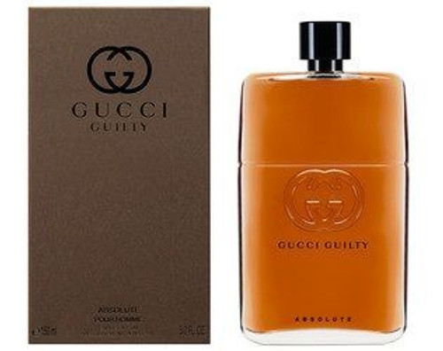 Gucci Guilty Absolute Pour Homme Eau De Parfum Spray For Men 3.0oz Gucci Guilty Absolute Pour Homme Eau De Parfum Spray For Men 3.0oz