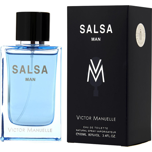 Salsa Man Victor Manuelle Eau De Toilette Spray Men 3.4oz