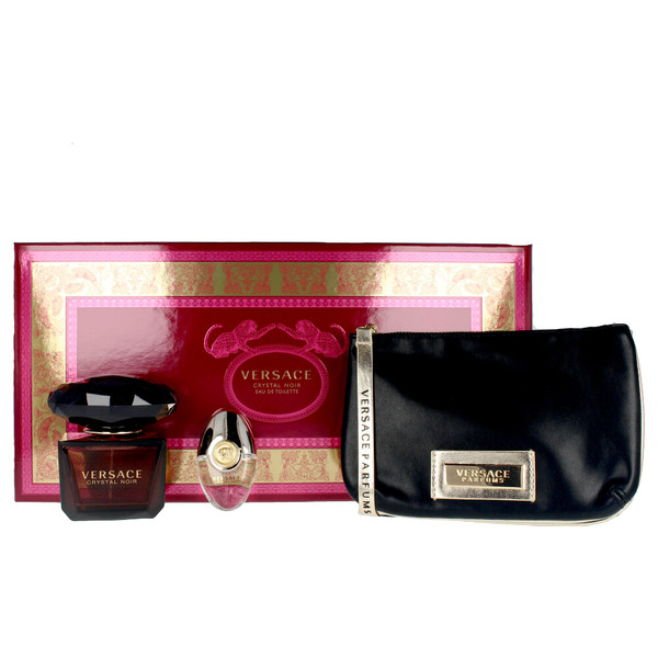 Crystal Noir Versace 3pc Perfume Set With Bag