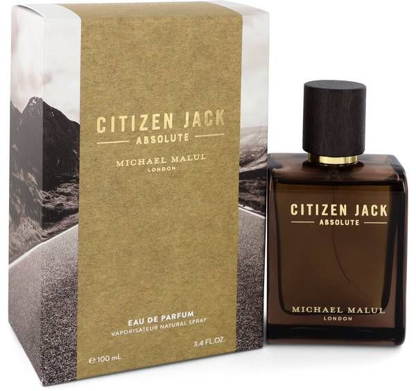 Citizen Jack Absolute 3.4oz Eau De Parfum Spray men’s long-lasting perfume bottle