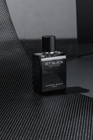 Jet Black Platinum by Michael Malul 3.4oz Parfum Spray long-lasting men’s perfume bottle