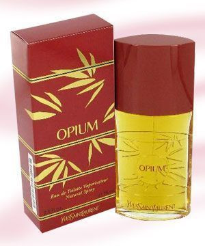 Opium by Yves Saint Laurent Eau de Parfum 1.0oz bottle – feminine, classy, long-lasting women’s designer fragrance