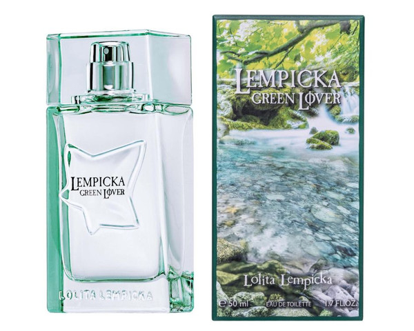 Lempicka Green Lover Eau de Toilette 3.4oz men’s perfume bottle – bold long-lasting fragrance