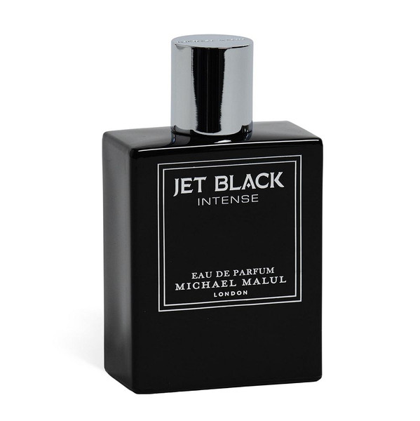 Jet Black Intense EDP 3.4oz perfume bottle – long-lasting masculine fragrance by Michael Malul